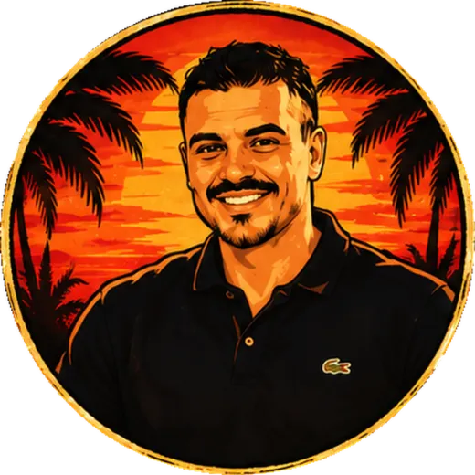 Portrait illustré de Andres